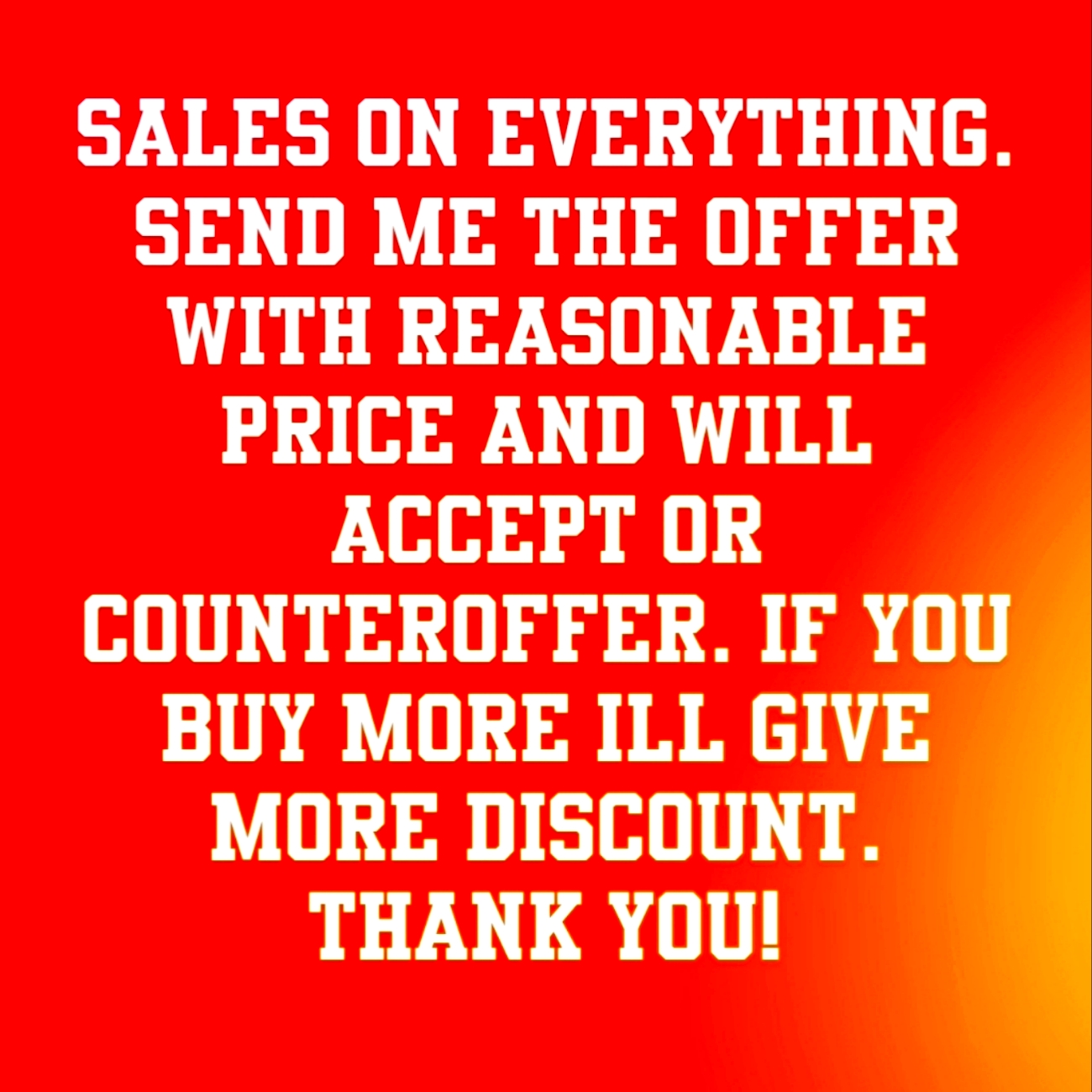 Promotional Offer Poster